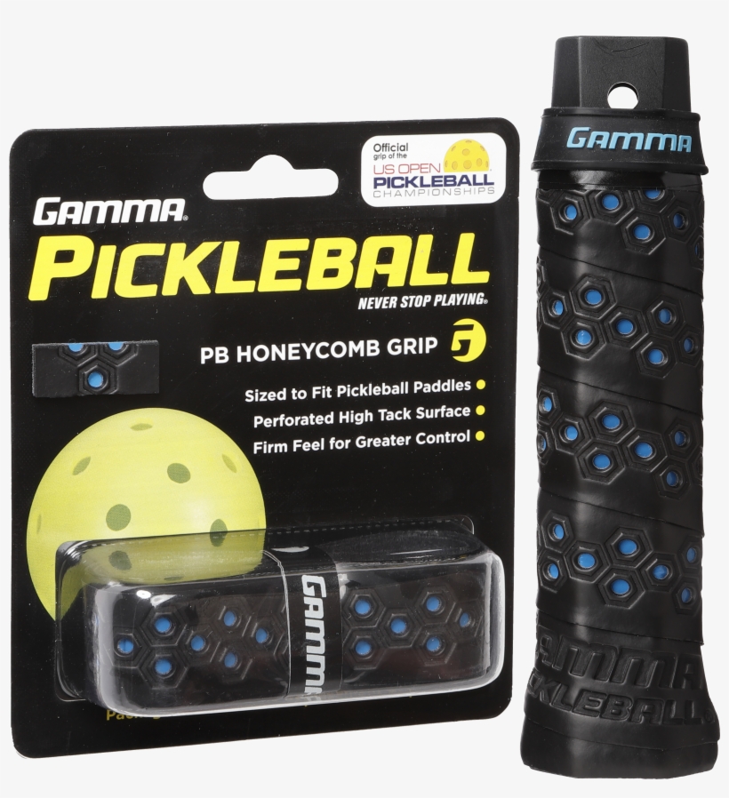 Blue-honeycomb - Gamma Sports Pickleball Lite Replacement Grip, transparent png download