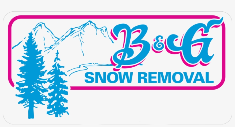 B&g Snowremoval - Snow Removal, transparent png download