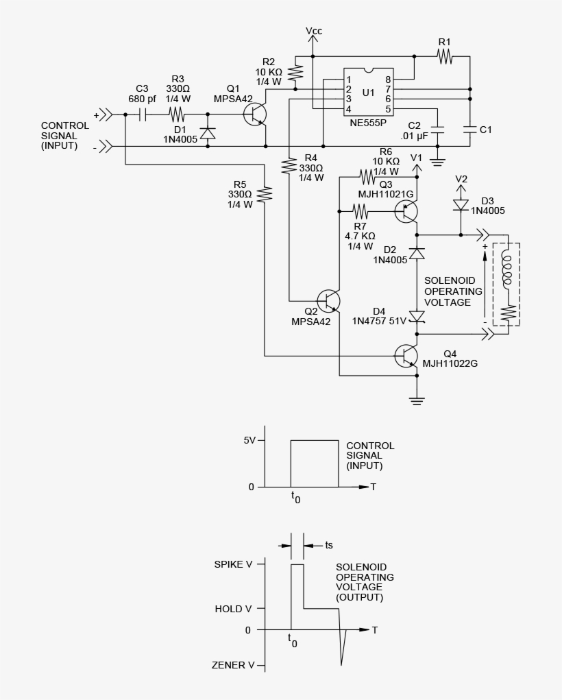 Spike & Hold Circuit Schematic - Diagram, transparent png download