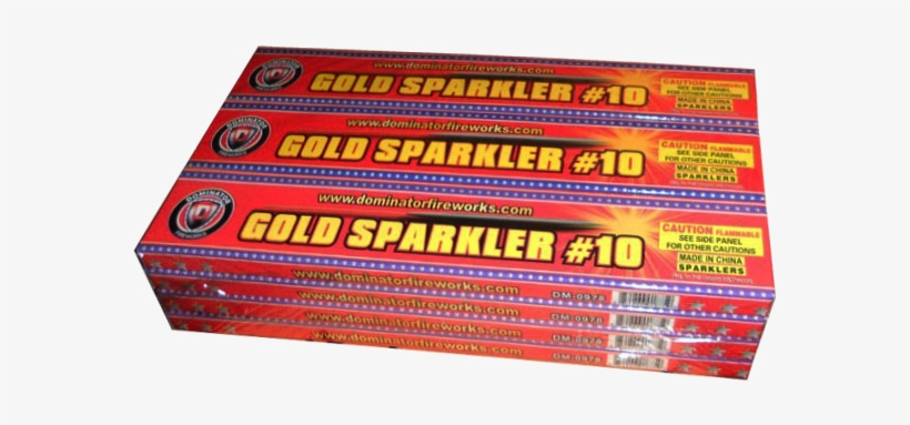 #10 Gold Electric Sparkler 12 Packs Of - Toy, transparent png download