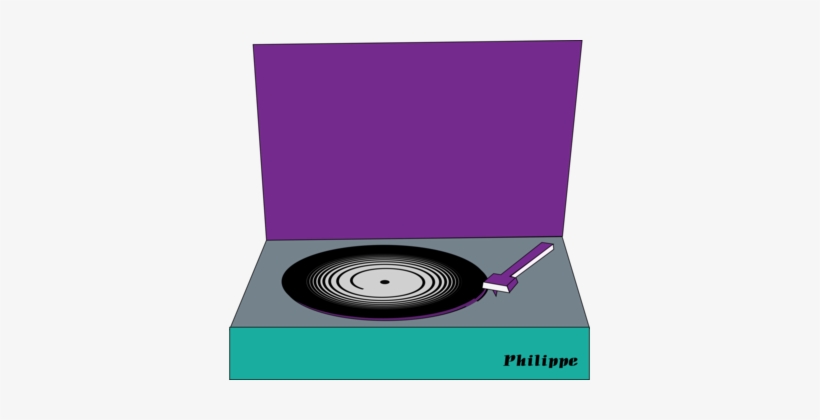 Phonograph Record Computer Icons Sound Disc Jockey - Phonograph Record, transparent png download