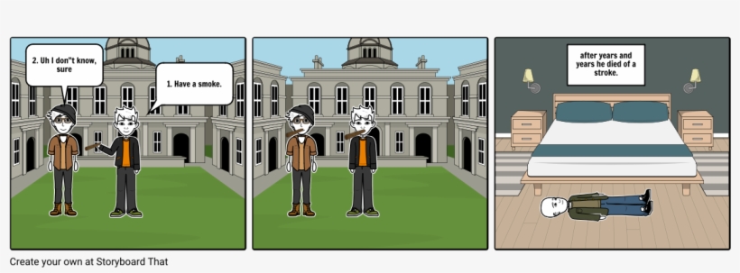 Don't Smoke - Cartoon, transparent png download