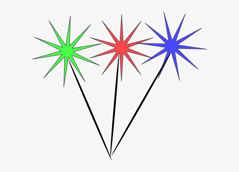 Jpg Transparent Stock Sparklers Clip Art At Clker Com - Transparent Sparkler Clip Art, transparent png download