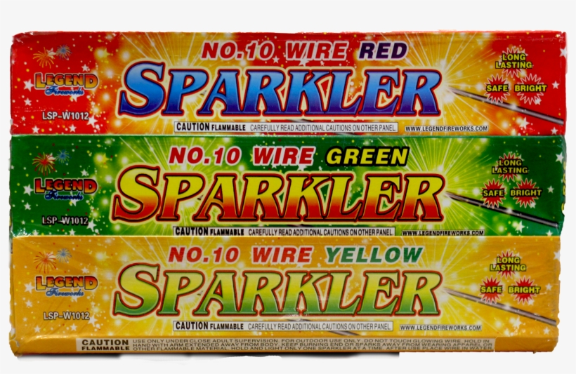 #10 Wire Color Sparkler - Sparkler, transparent png download