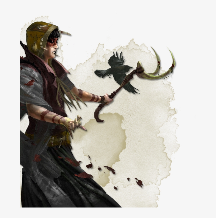 Blood Shaman - Illustration, transparent png download
