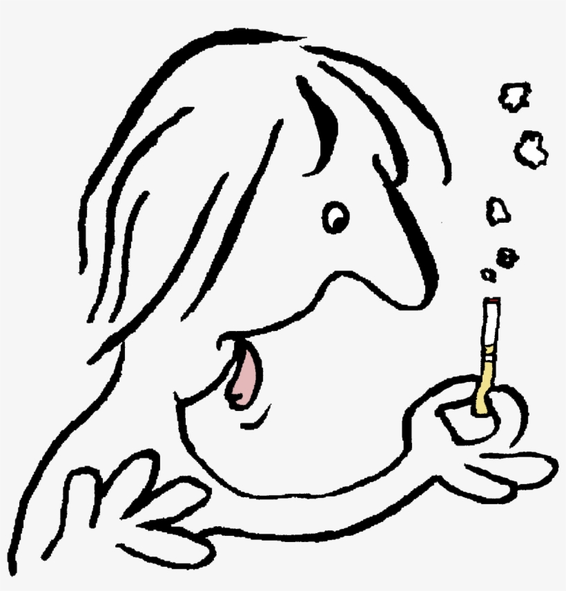 Stop Smoking - Line Art, transparent png download