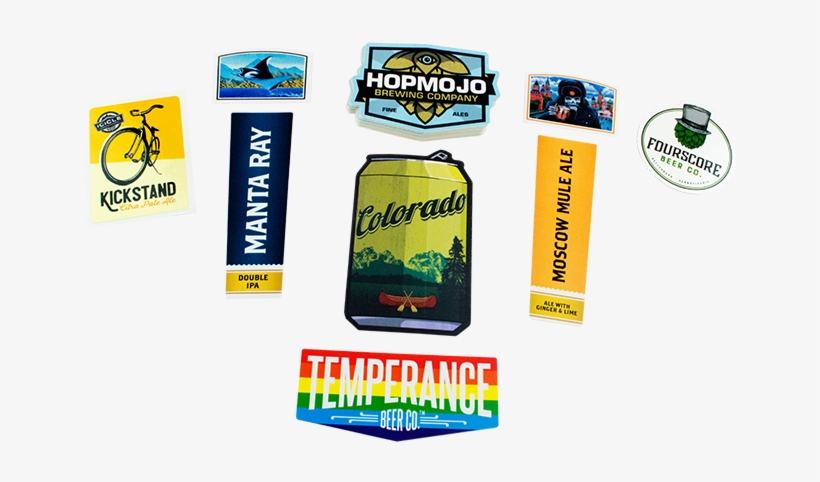 Stickergiant Beer Label Examples - Printing, transparent png download