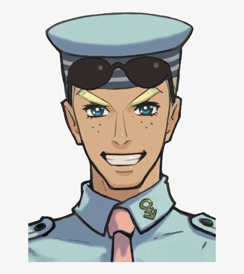 Johnny Smiles Portrait - Johnny Smiles Ace Attorney, transparent png download