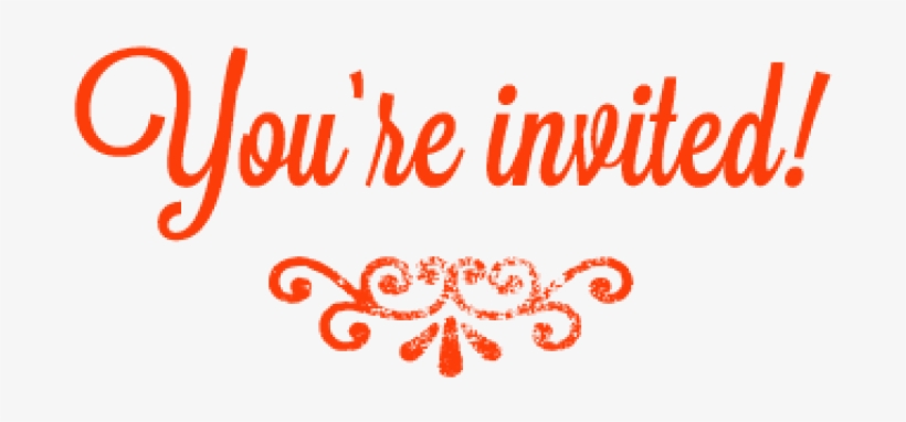 You Are Invited Clipart - img-gubbins