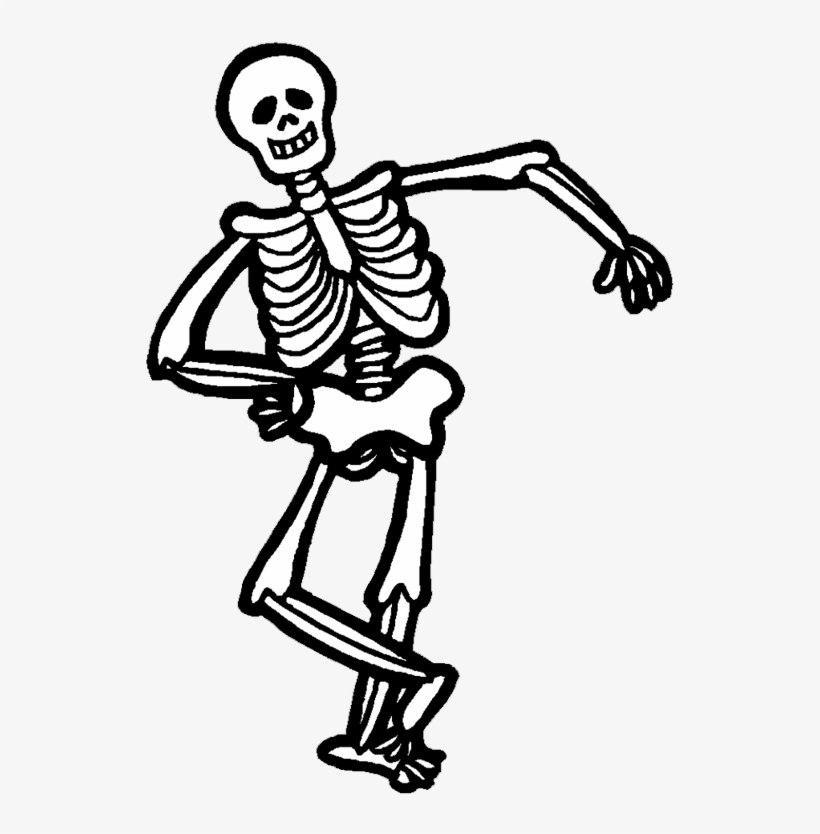 Halloween Usa 2018 Png Free Download - Human Skeleton Clipart, transparent png download