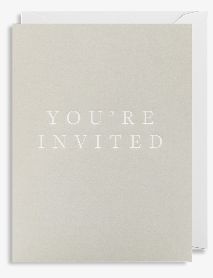 You're Invited Mini Card - Eye Shadow, transparent png download