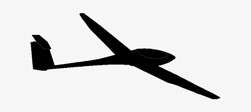 Banner Library Silhouette At Getdrawings Com Free For - Glider Png, transparent png download