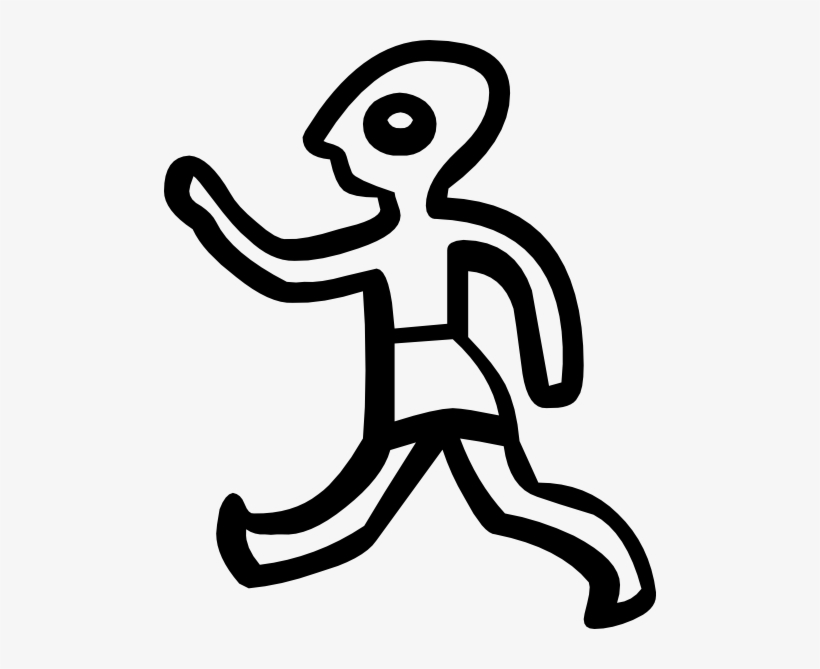 Free Vector Phaistos Glyph Clip Art - Human Ancient Symbol Transparent, transparent png download