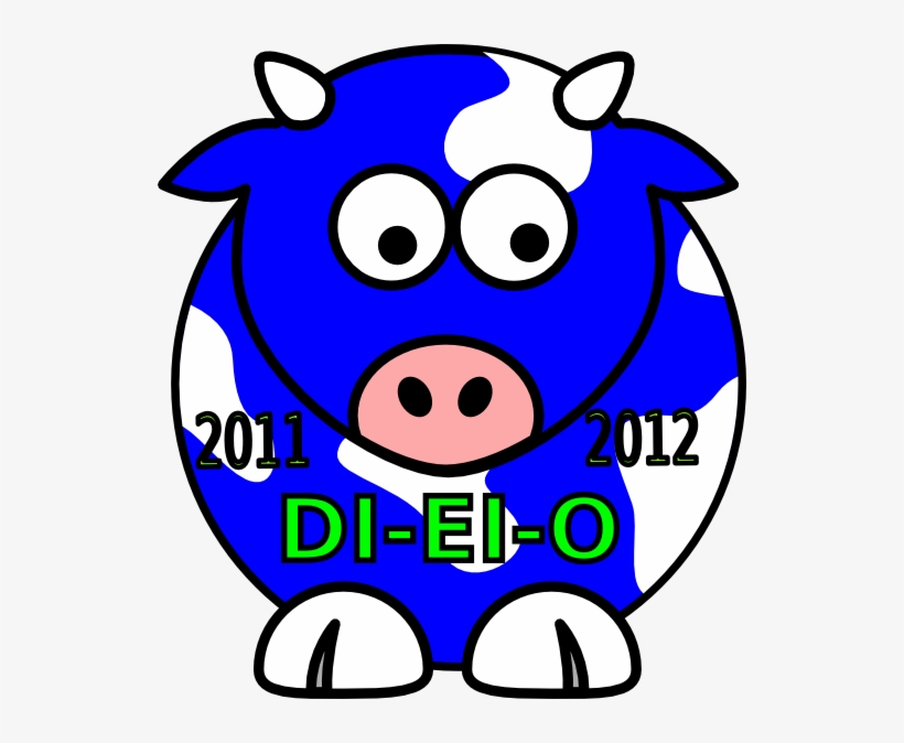How To Set Use Blue Cow Clipart, transparent png download