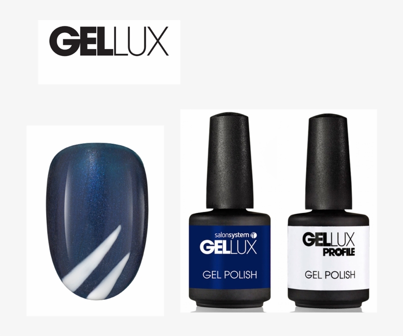 Step By Step - Salon System Profile Gellux Purely White Gel Polish, transparent png download