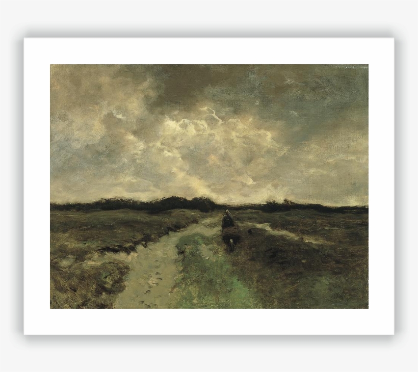 Crossing The Heath - Anton Mauve, transparent png download