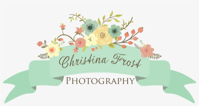 Christina Frost Photography - Hand Drawn Flowers & Banners, transparent png download