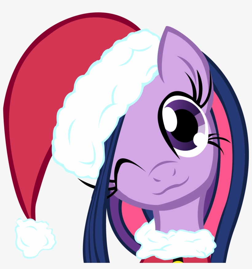 Santa My Little Pony - Pony Friendship Is Magic Christmas, transparent png download