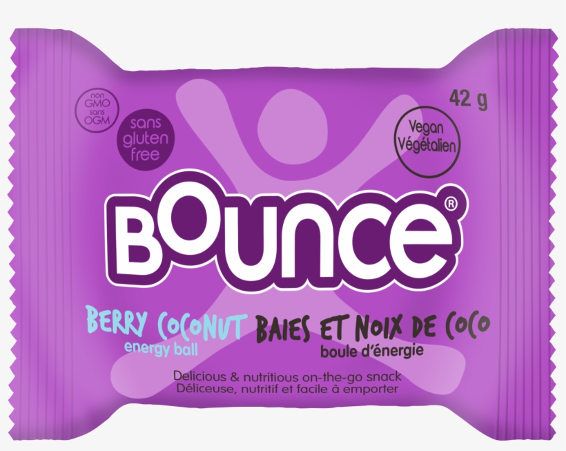Bounce Protein Ball Coco-berry 42g, transparent png download