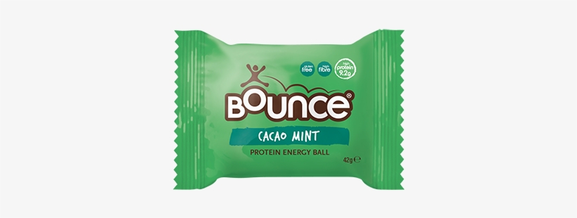 Bounce Energy Balls Cacao Mint Protein Bomb - Bounce Hazelnut Cacao Balls G/f 12x42g, transparent png download