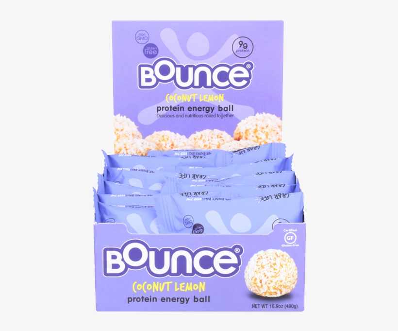 Bounce Protein Energy Balls Coconut Lemon Box Bounce Coconut Lemon