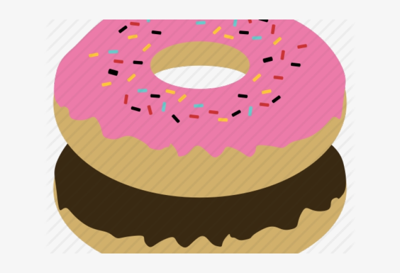 Dunkin Donuts Clipart Frosted Donut - Cake, transparent png download