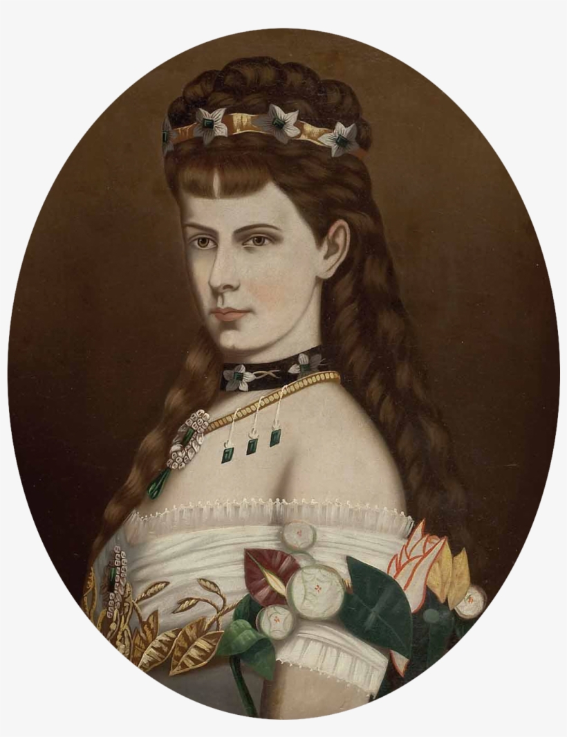 196 Kaiserin Elisabeth-transparent - Vintage Clothing, transparent png download