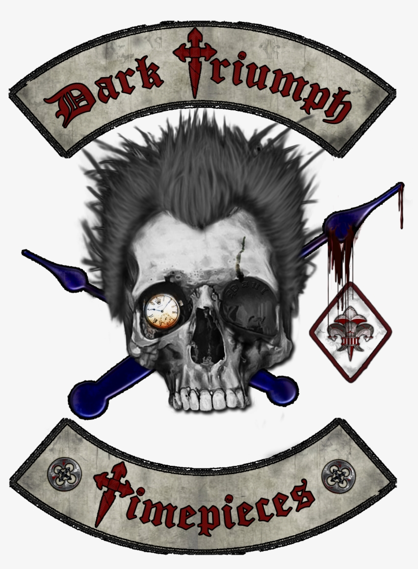 Dark Triumph Paul Skull Relic Tee V3 - Hours Ali In The Jungle, transparent png download