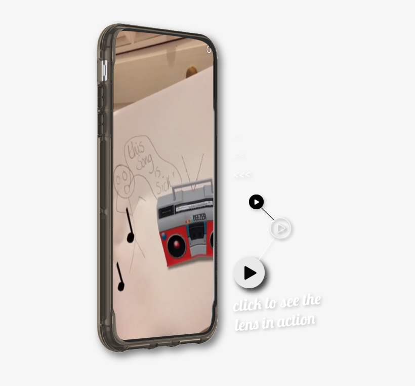 How Deezer Used An Object Lens To Compete Against Spotify - Iphone, transparent png download