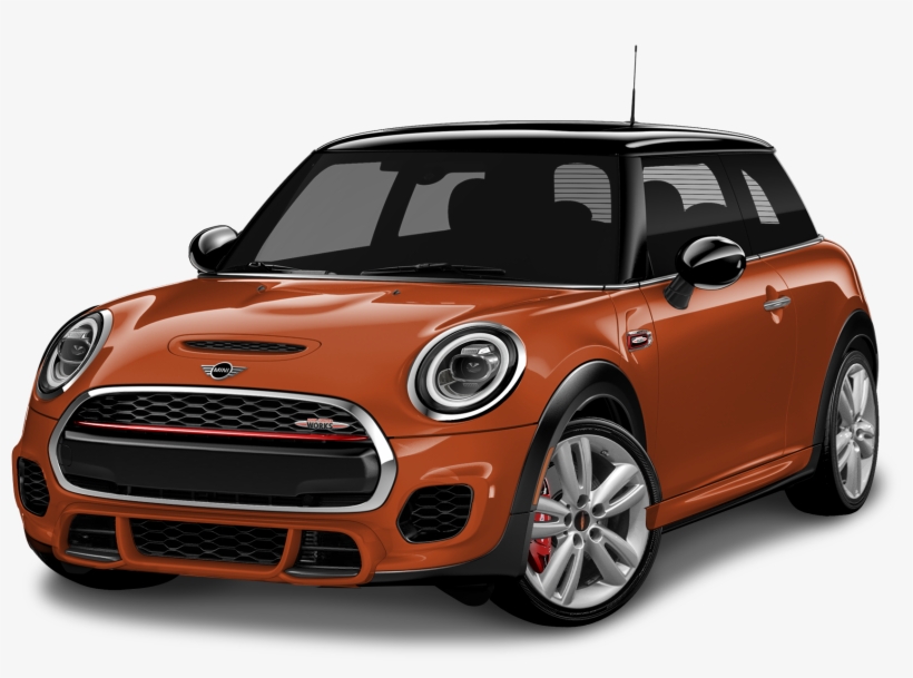 New 2019 Mini John Cooper Works Hardtop - Mini Cooper In Orange, transparent png download
