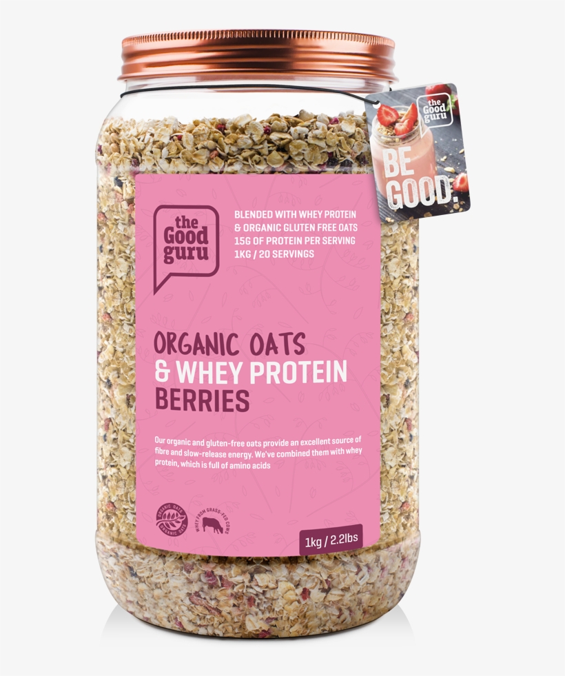 Organic Oats & Whey Protein - Muesli, transparent png download