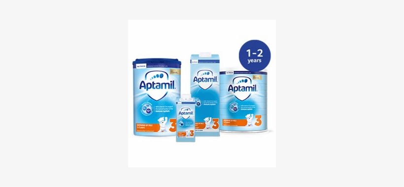 Aptamil Growing Up Milk 1-2 Years - Aptamil Milk 4, transparent png download