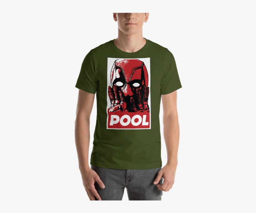 Deadpool Pool Short Sleeve Unisex T Shirt - Shirt, transparent png download