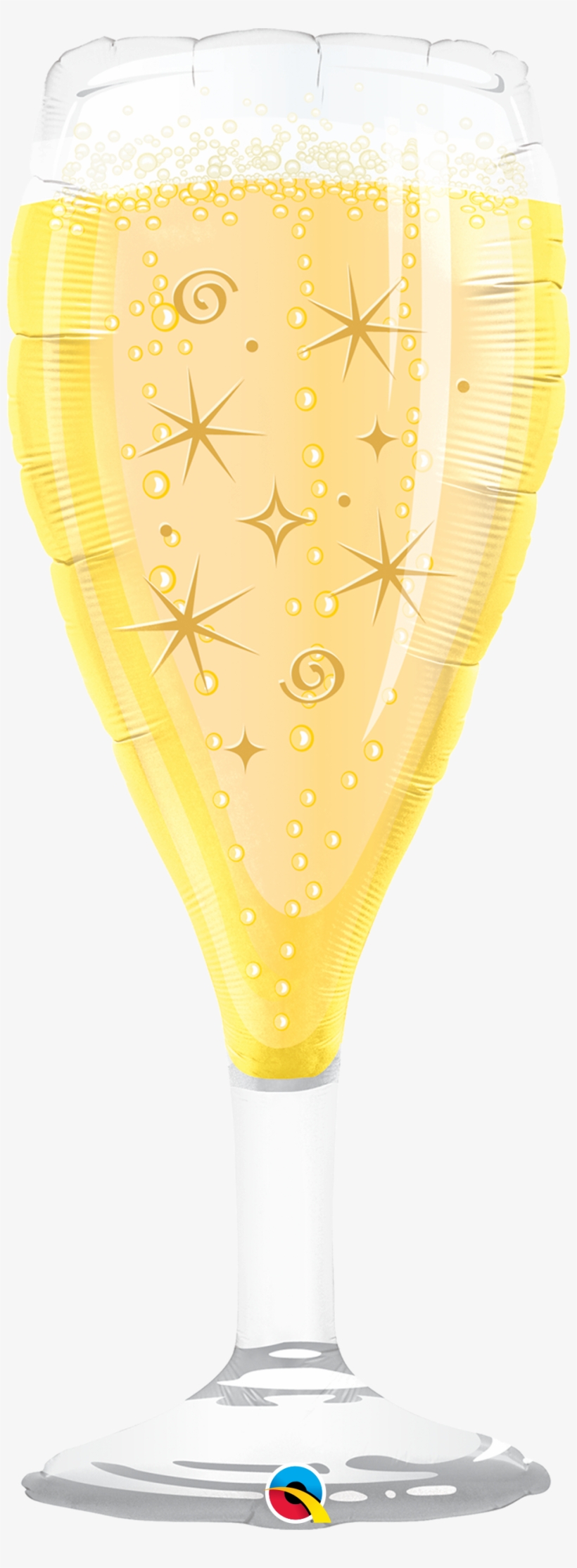 Bubbly Wine Glass - Champagne Stemware, transparent png download