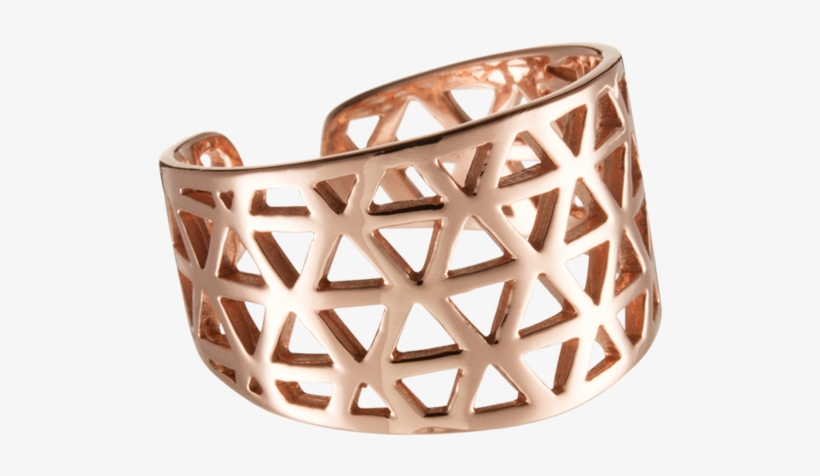 Triangle Filigree Ring Image - Bangle, transparent png download