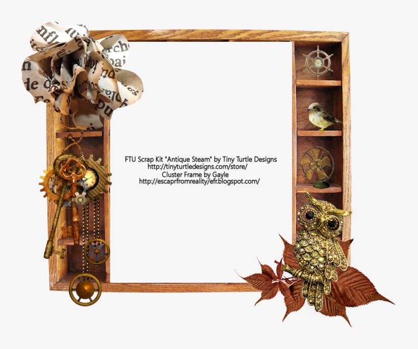 Then Right Click And Select Save Image As - Tubes Psp Cluster Steampunk, transparent png download