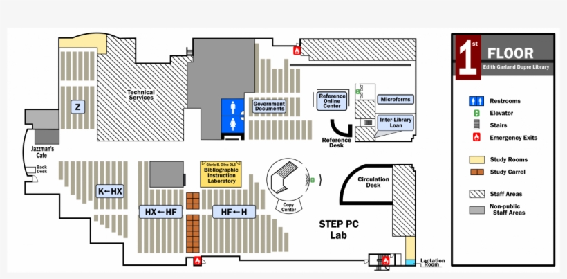 Library Floor Plan - Emergency Library Floor Plan, transparent png download