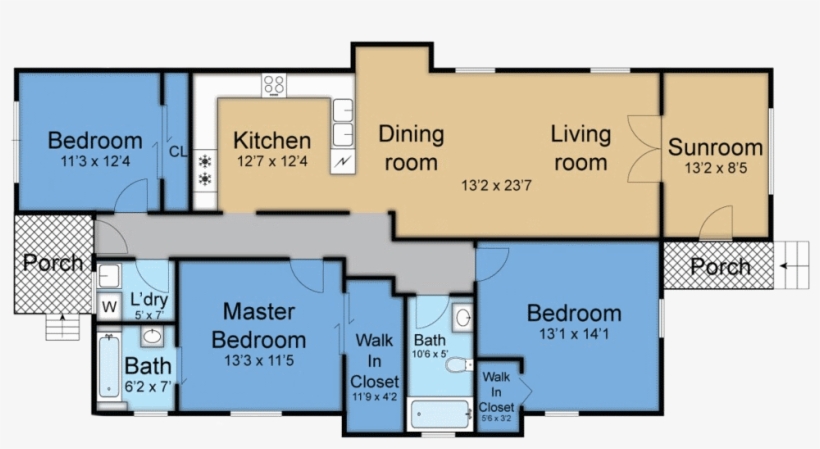 Enhance Your Real Estate Presentation And Provide An - Highlight Floor Plan, transparent png download