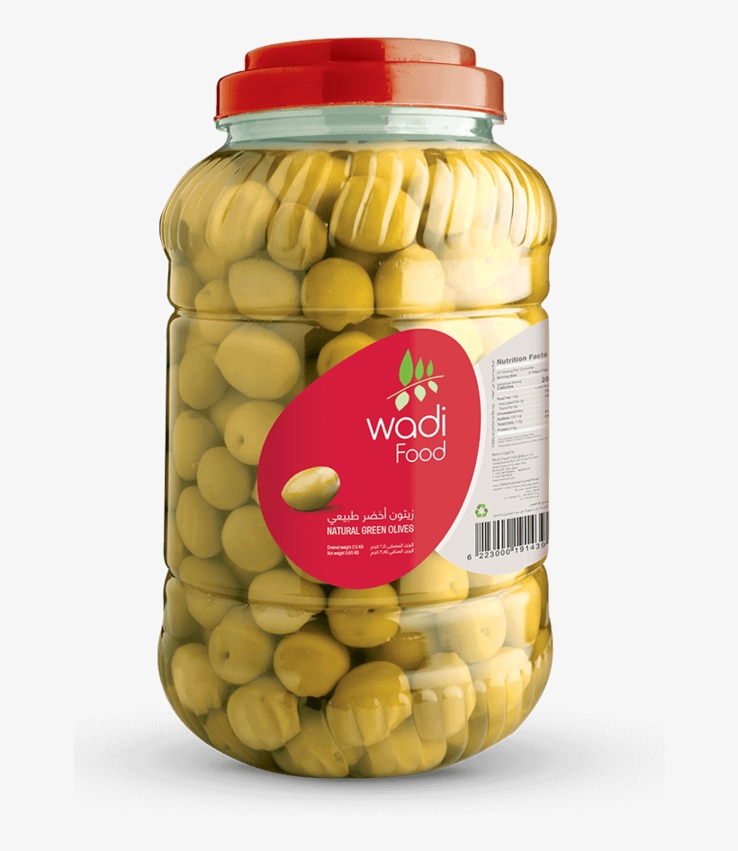 Natural Green Olives - Olive, transparent png download