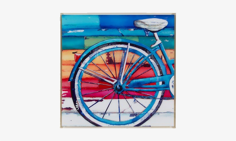 Cuadro Acrílico Bicicleta - Danny Phillips Art, transparent png download