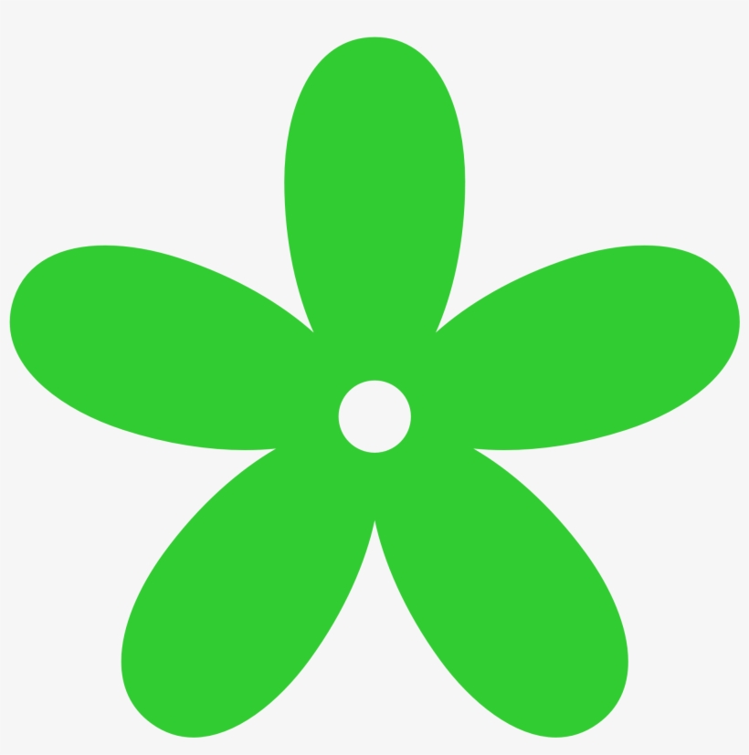 Green Butterfly Clip Art - Light Pink Flower Clipart, transparent png download