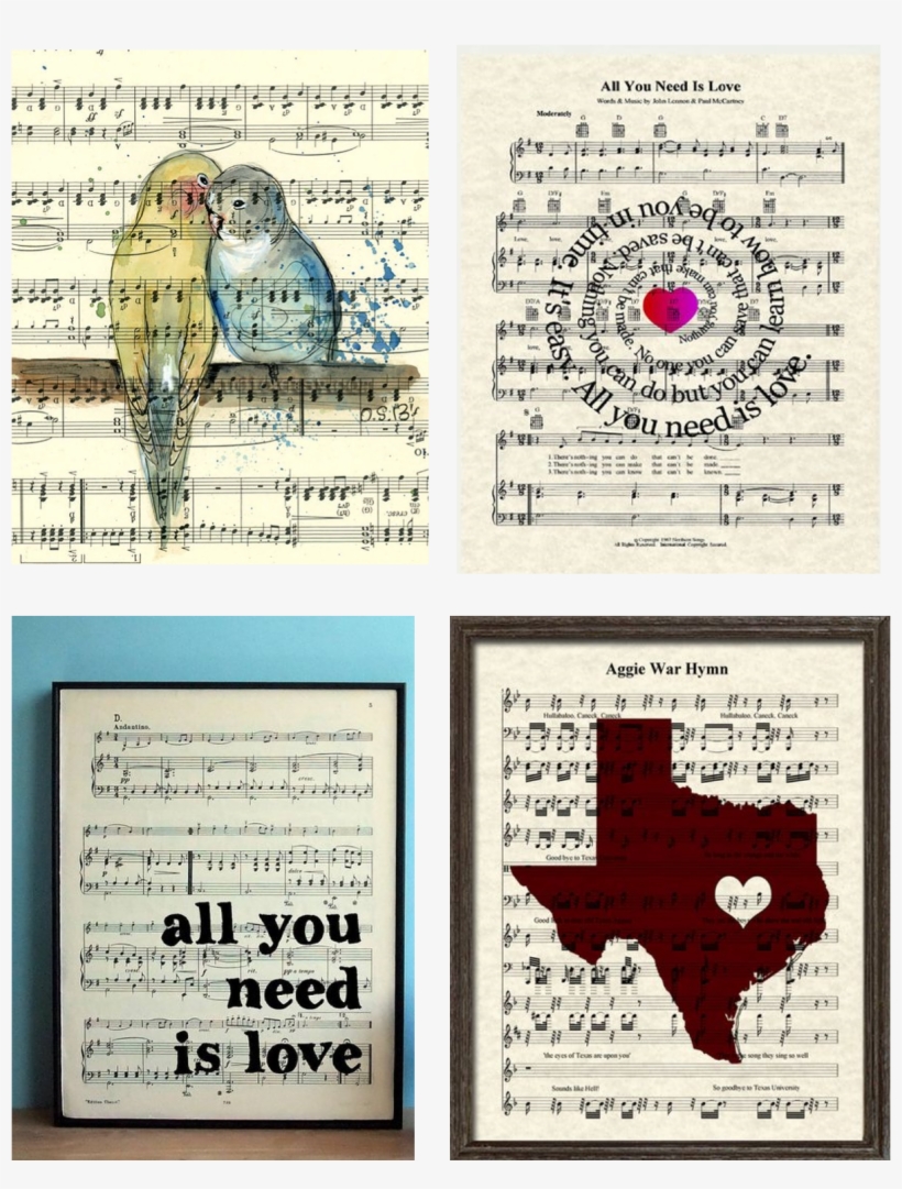 Events › Teen Rock It Events - Watercolour Paintings On Sheet Music, transparent png download