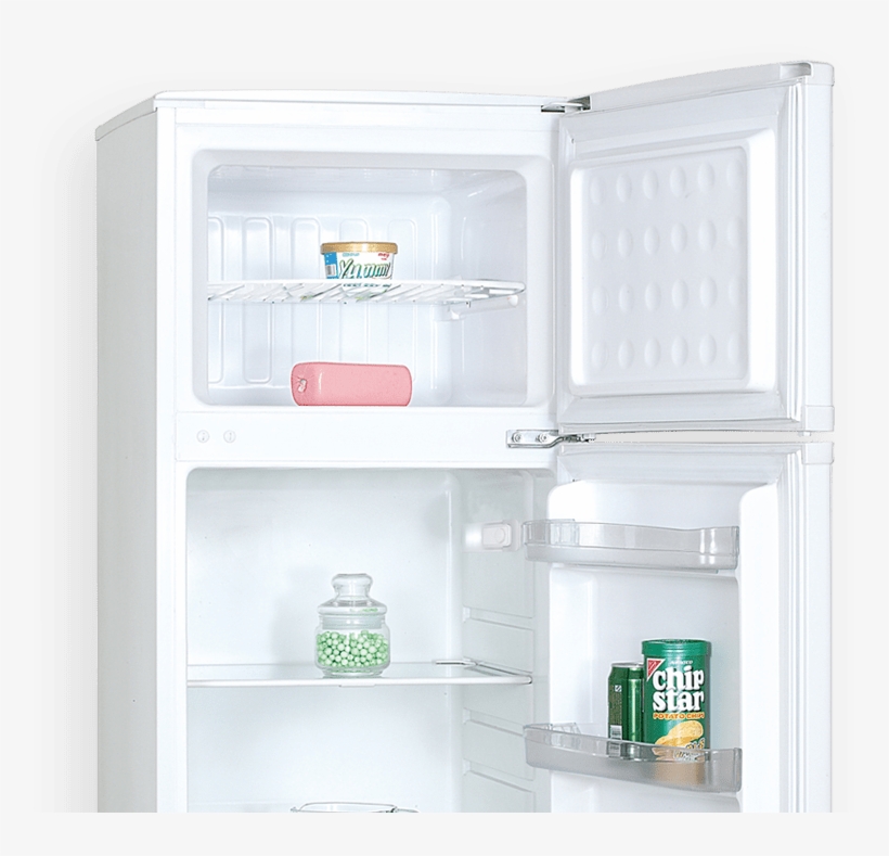 Refrigerator Type - Черен Хладилник Crown, transparent png download