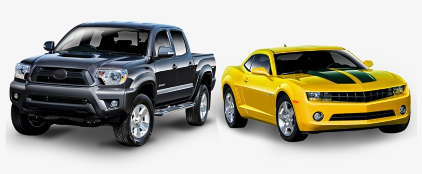 Pick Up Truck And A Sports Car - Ford F-series, transparent png download