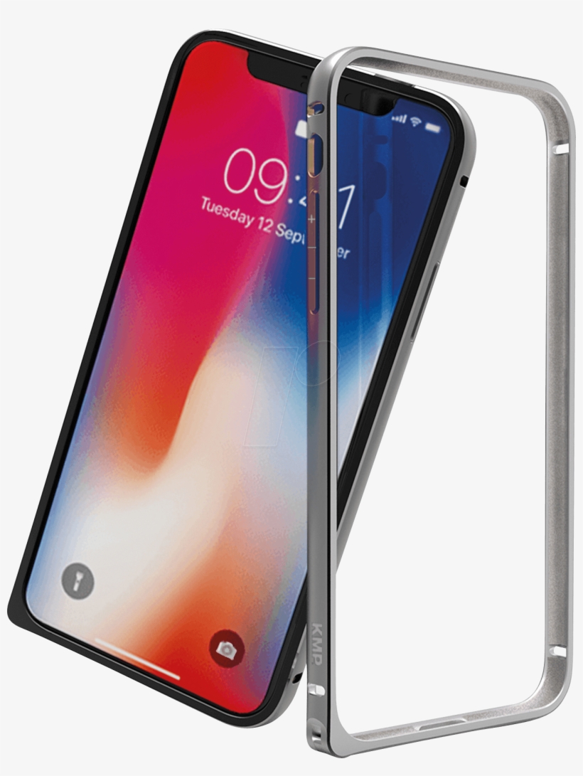 Aluminium Bumper, Frame Protection For Iphone X, Silver - Samsung Galaxy, transparent png download