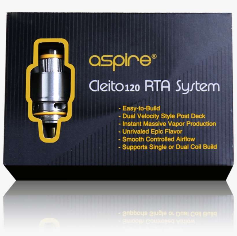 Aspire Cleito 120 Rta System Head Replacement Coil - Aspire, transparent png download