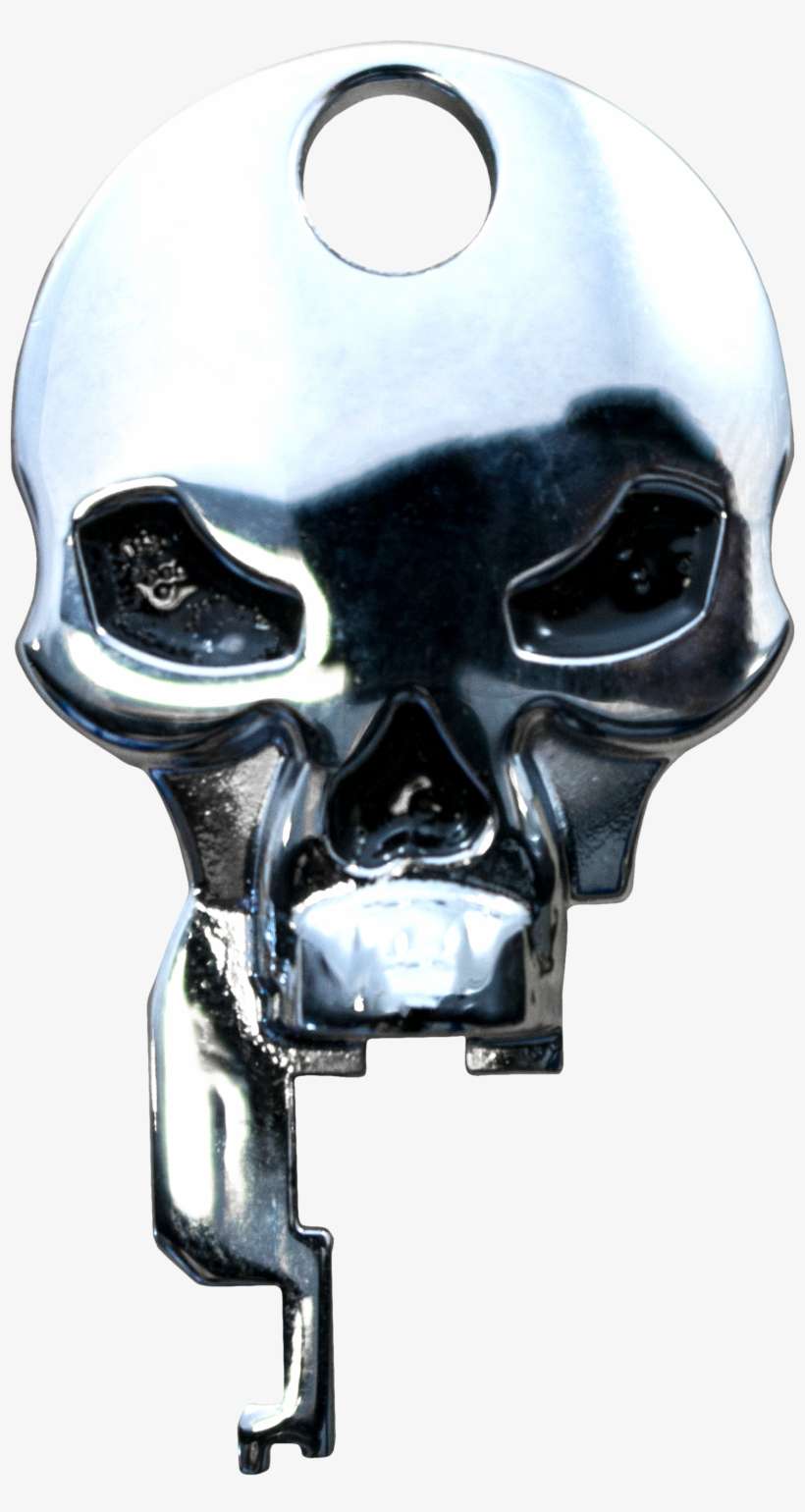 Costumized Key Without Transponder For Harley Davidson - Skull, transparent png download
