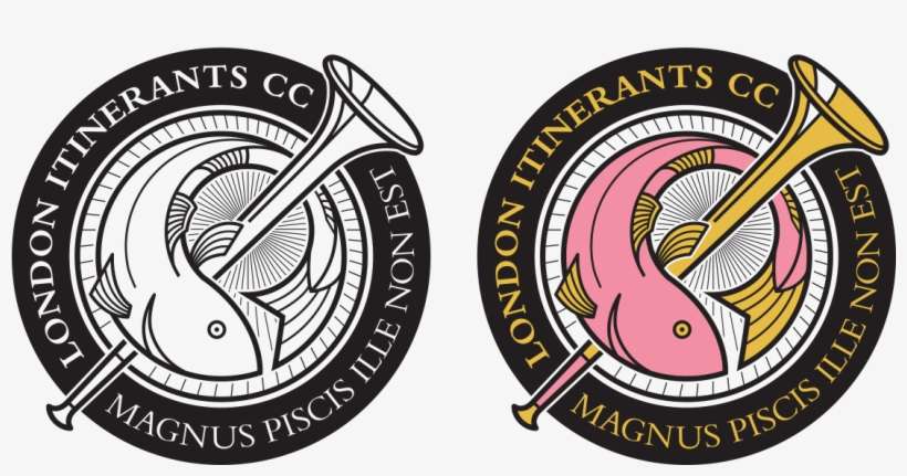 London Itinerants Cricket Club Logo - Circle, transparent png download