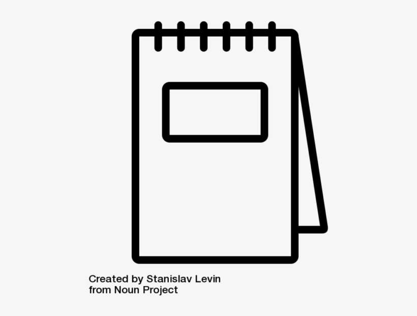 Notepad - Spiral Notebook Icon, transparent png download