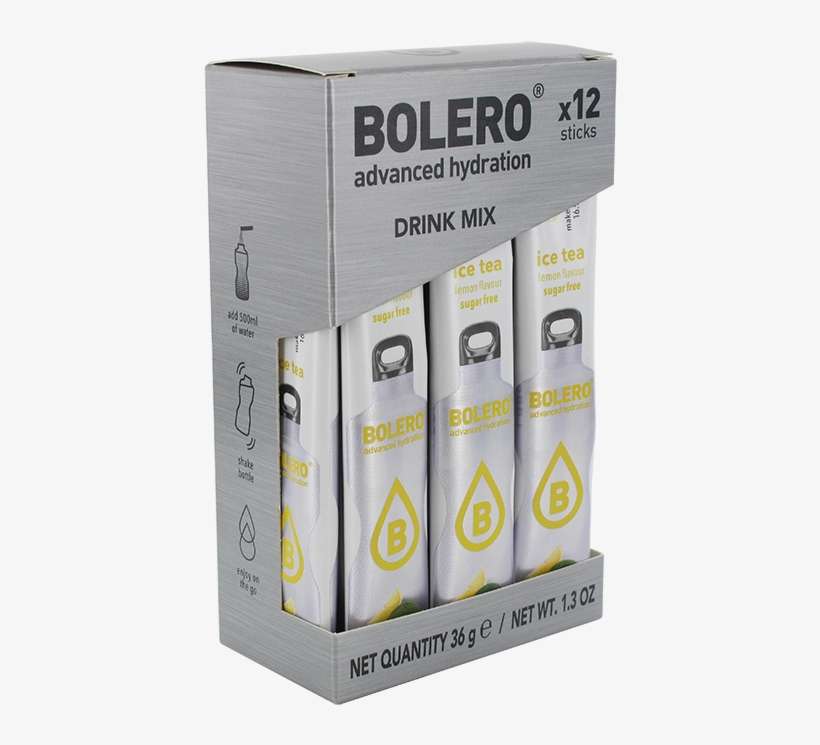Ice Tea Lemon Sticks Makes 1-1 - Bolero Advanced Hydration, transparent png download